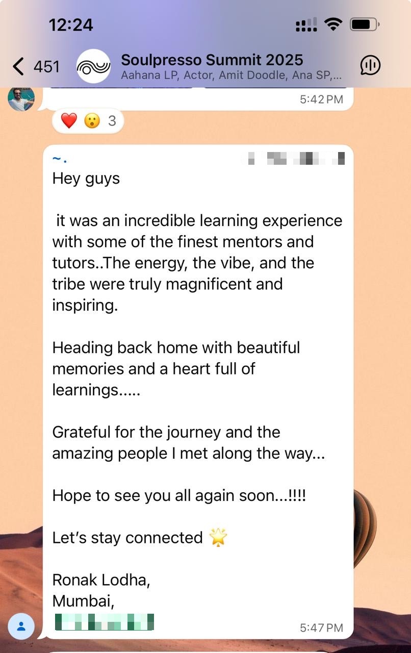 Testimonial screenshot