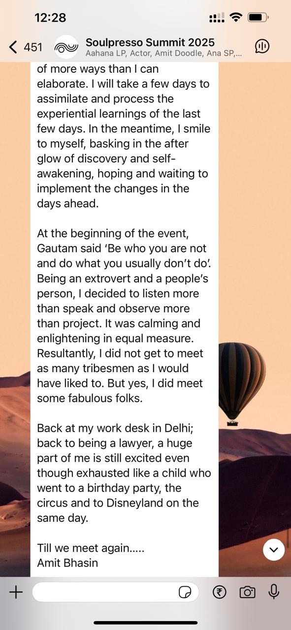 Testimonial screenshot