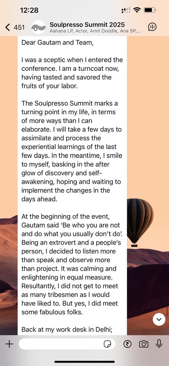 Testimonial screenshot