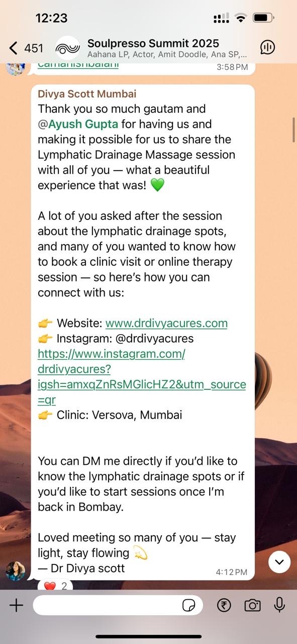 Testimonial screenshot